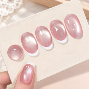 2pcs Set French Cat Magnetic Nails Kit #10 Gel Nail Polish BORN PRETTY 
