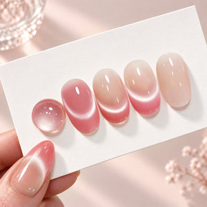 2pcs Set French Cat Magnetic Nails Kit #12 Gel Nail Polish BORN PRETTY 