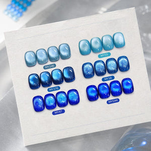 3pcs Ocean Wave Cat Magnetic Gel Set 10ml Gel Nail Polish BORN PRETTY 
