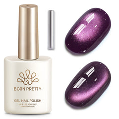 Colored Cat Magnetic Gel MY563-MY691 15ml Gel Nail Polish BORN PRETTY MY689 Butterfly Pea 