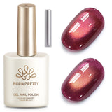 Colored Cat Magnetic Gel MY680 Spicy 15ml Gel Nail Polish BORN PRETTY 