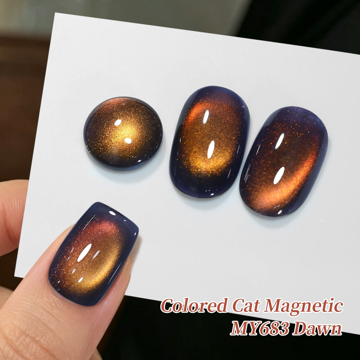 Colored Cat Magnetic Gel MY683 Dawn 15ml Gel Nail Polish BORN PRETTY 