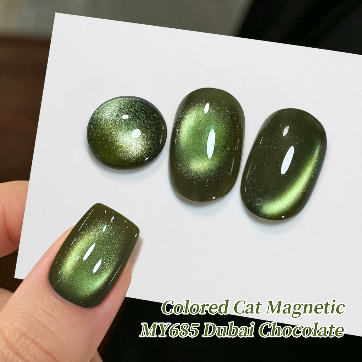 Colored Cat Magnetic Gel MY685 Dubai Chocolate 15ml Gel Nail Polish BORN PRETTY 