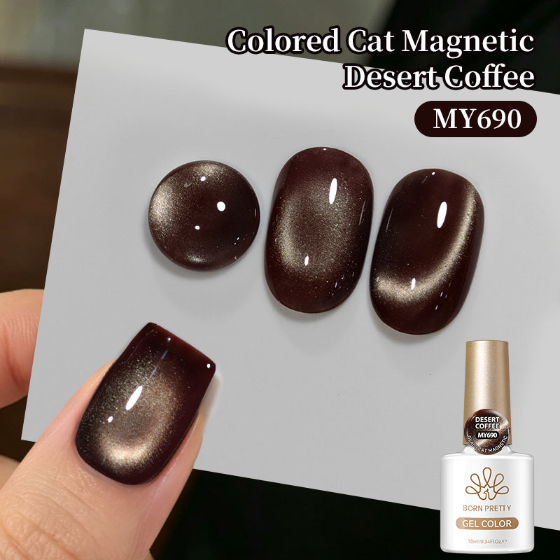Colored Cat Magnetic Gel MY690 Desert Coffee 10ml