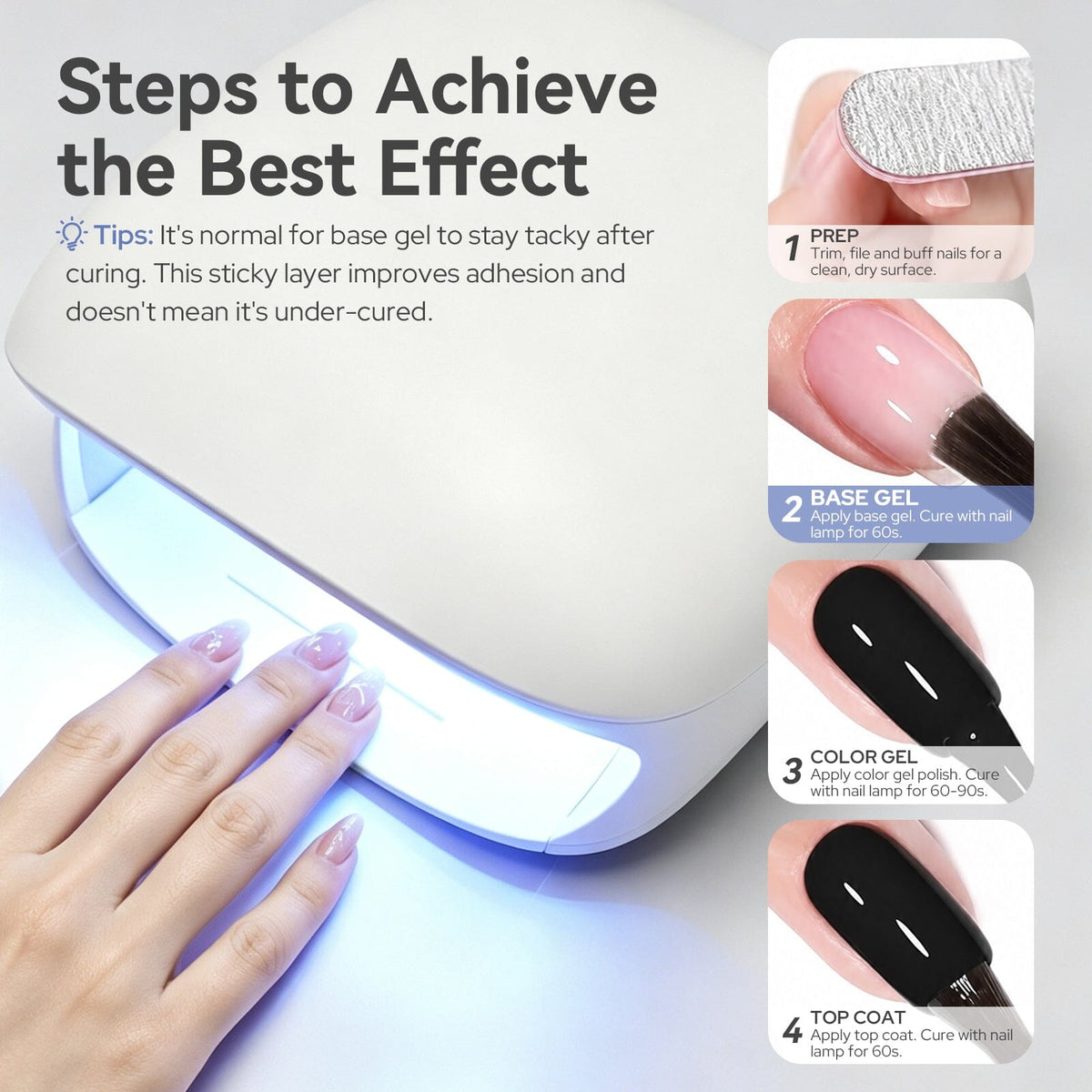 Strong Base Gel B01 16ml Base & Top Coat BORN PRETTY 