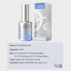 Strong Base Gel B01 16ml Base & Top Coat BORN PRETTY 