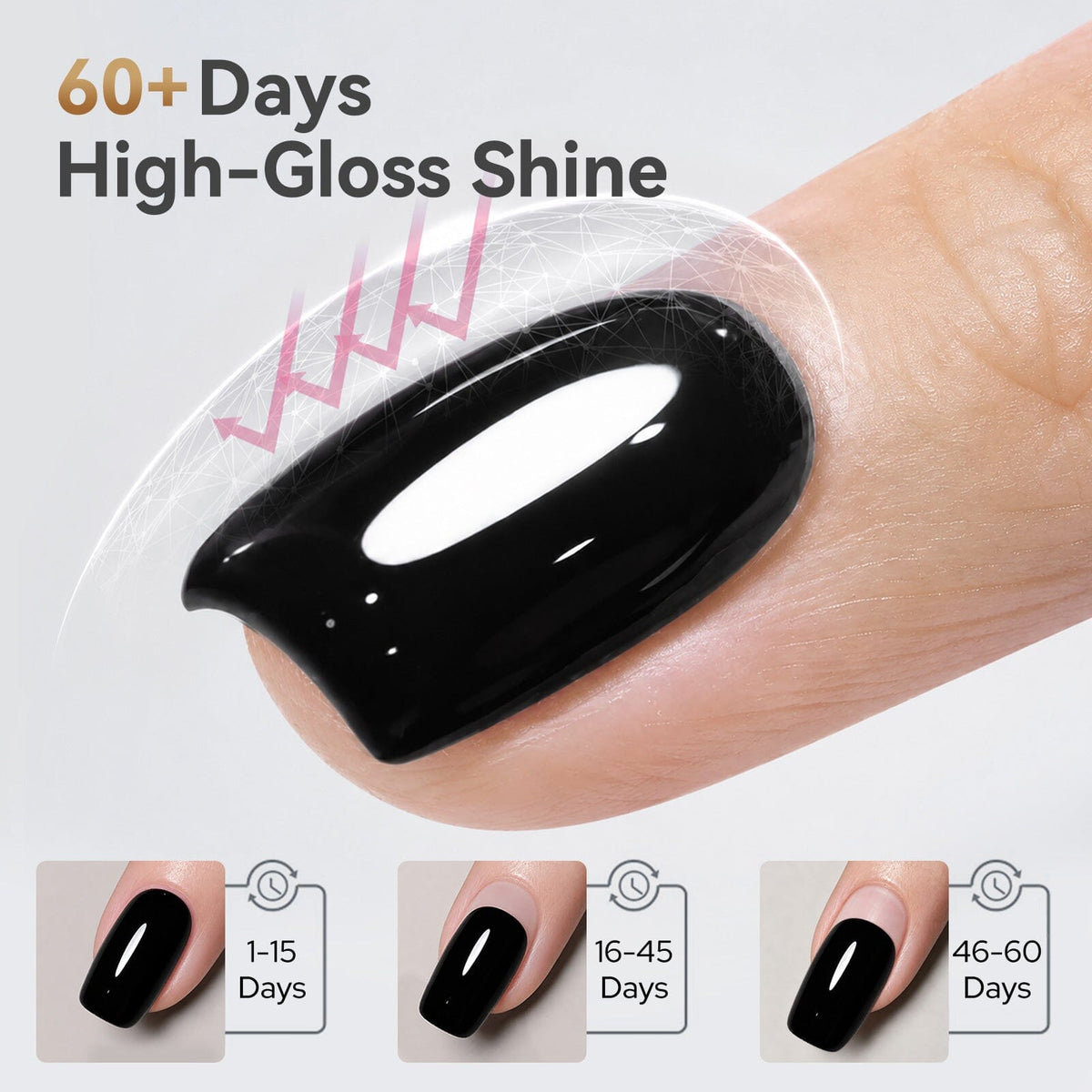 Glossy Top Coat B02 16ml Base & Top Coat BORN PRETTY 