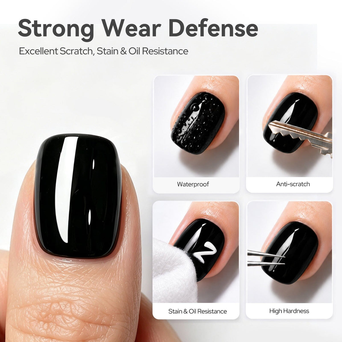 Glossy Top Coat B02 16ml Base & Top Coat BORN PRETTY 
