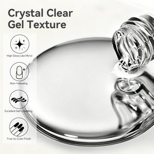 Glossy Top Coat B02 16ml Base & Top Coat BORN PRETTY 