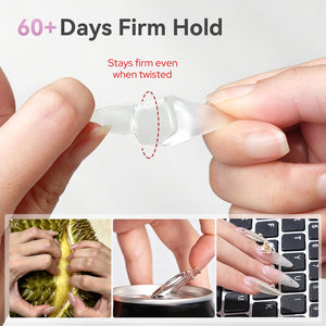 Nail Tips Glue Gel B03 16ml Base & Top Coat BORN PRETTY 