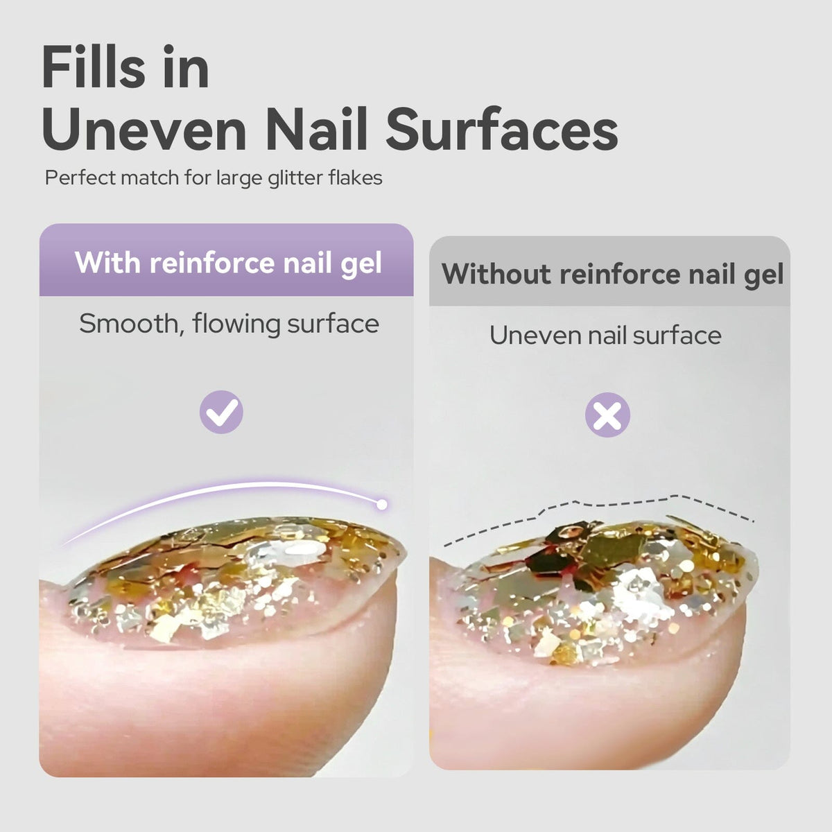 Reinforce Nail Gel B06 16ml Base & Top Coat BORN PRETTY 