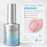 Lumora Series Function Gel 16ml Base & Top Coat BORN PRETTY 3 In 1 Nail Prep 