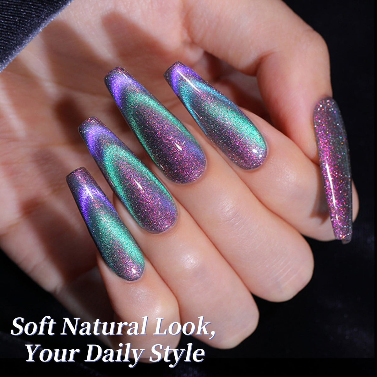 6 Colors Cat Magnetic Nail Polish - Reflective Glass 7ml Nail Polish BORN PRETTY 
