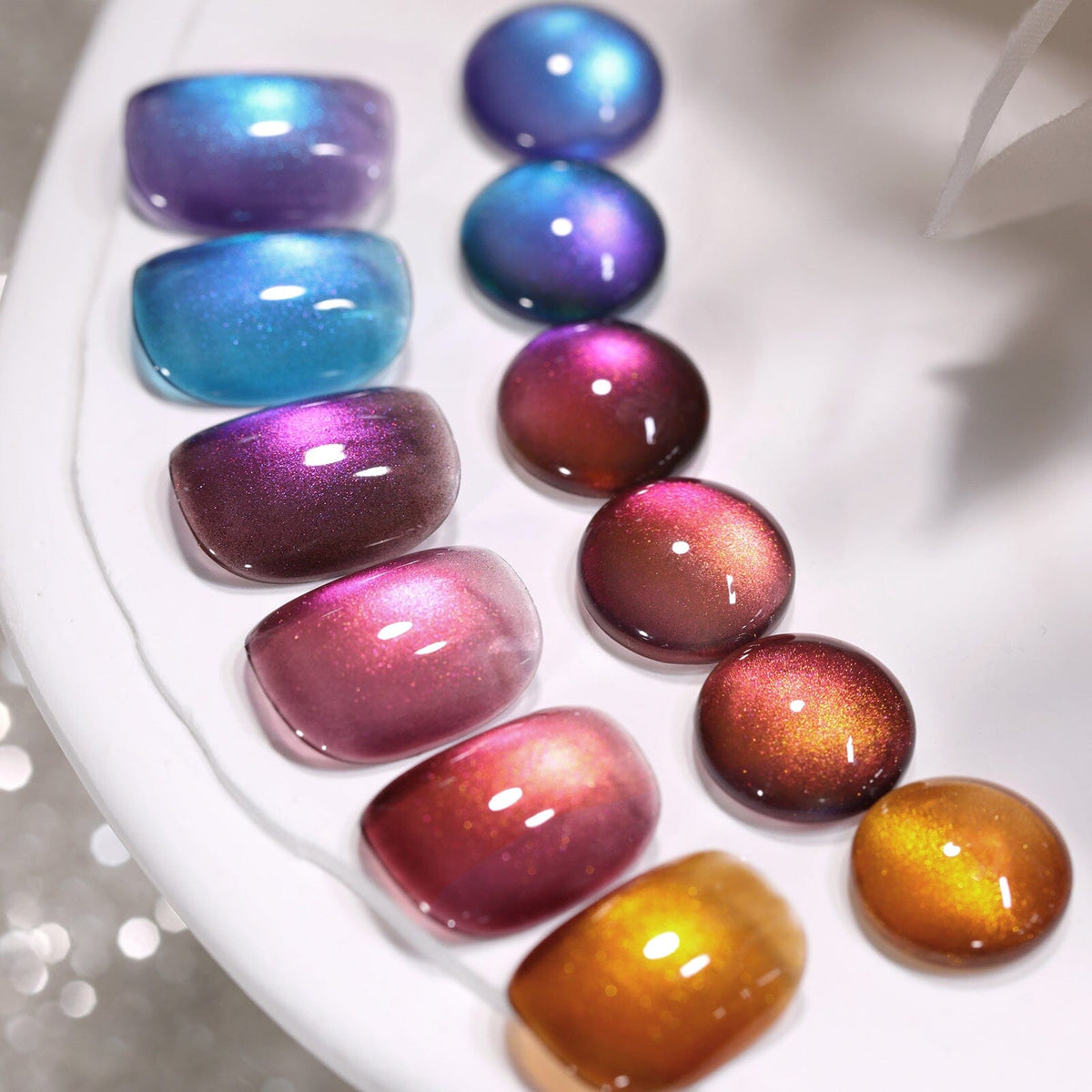 6 Colors Cat Magnetic Nail Polish - Starry River 7ml Nail Polish BORN PRETTY 