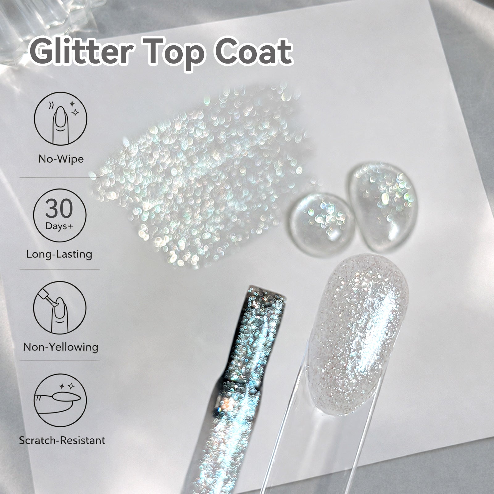 Glitter Top Coat 15ml