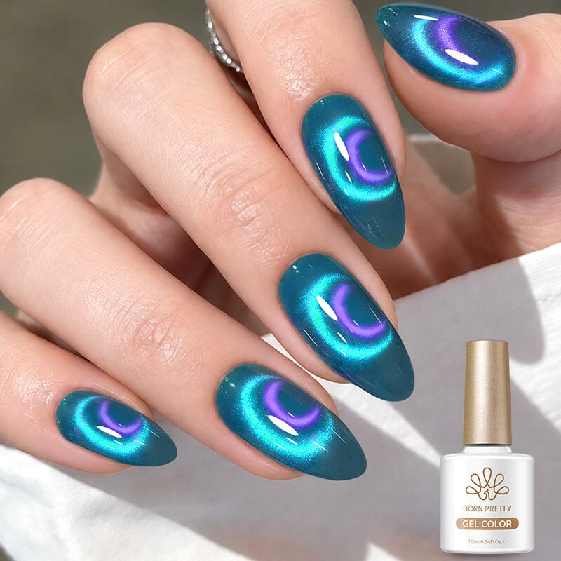 Chameleon Cat Magnetic Gel MY715 Stellar Shift 10ml Gel Nail Polish BORN PRETTY 