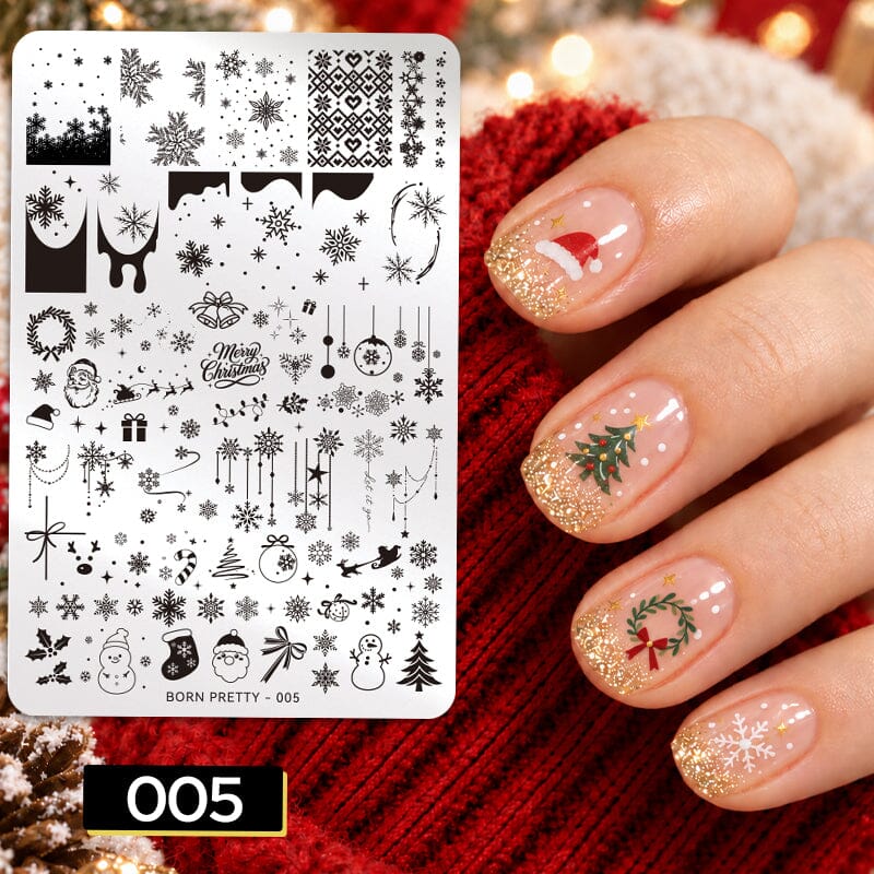Stamping Plate 005 Nail Art BORN PRETTY 