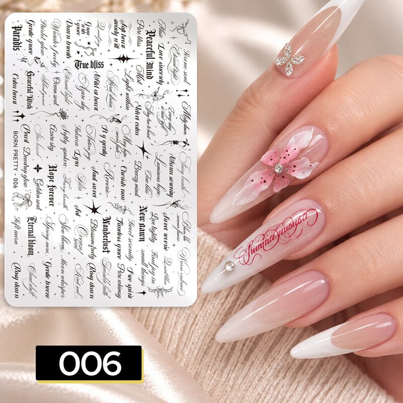 Stamping Plate 006 Nail Art BORN PRETTY 