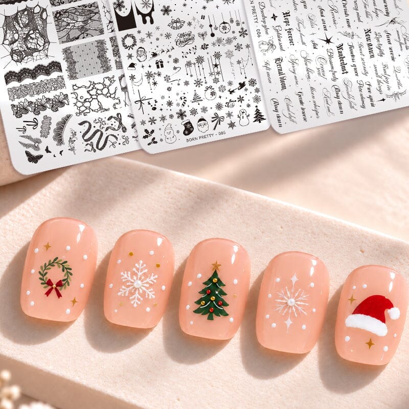 Stamping Plate 006 Nail Art BORN PRETTY 