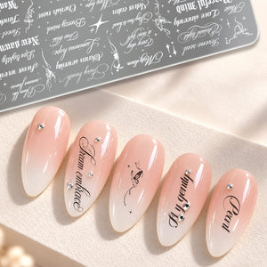 Stamping Plate 004 Nail Art BORN PRETTY 