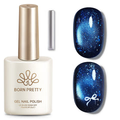Glitter Cat Magnetic Gel MY718 Star Frost 15ml Gel Nail Polish BORN PRETTY 