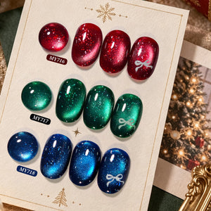 Glitter Cat Magnetic Gel MY718 Star Frost 15ml Gel Nail Polish BORN PRETTY 