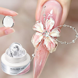 Non‑Stick Hand Builder Gel Clear #01 30g Extension Nail Gel BORN PRETTY 