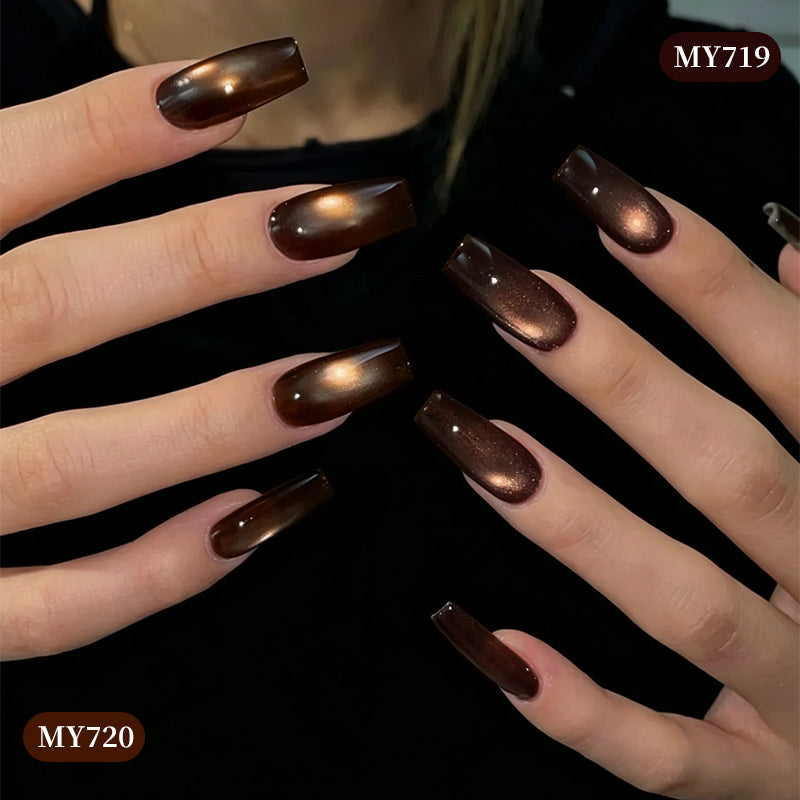 Crystal Cat Magnetic Gel MY719 Tea Brown 10ml