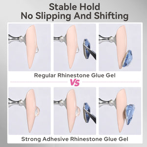 Strong Adhesive Nail Rhinestone Glue 15ml Gel Nail Polish BORN PRETTY 