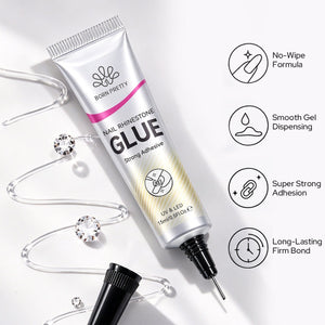 Strong Adhesive Nail Rhinestone Glue 15ml Gel Nail Polish BORN PRETTY 