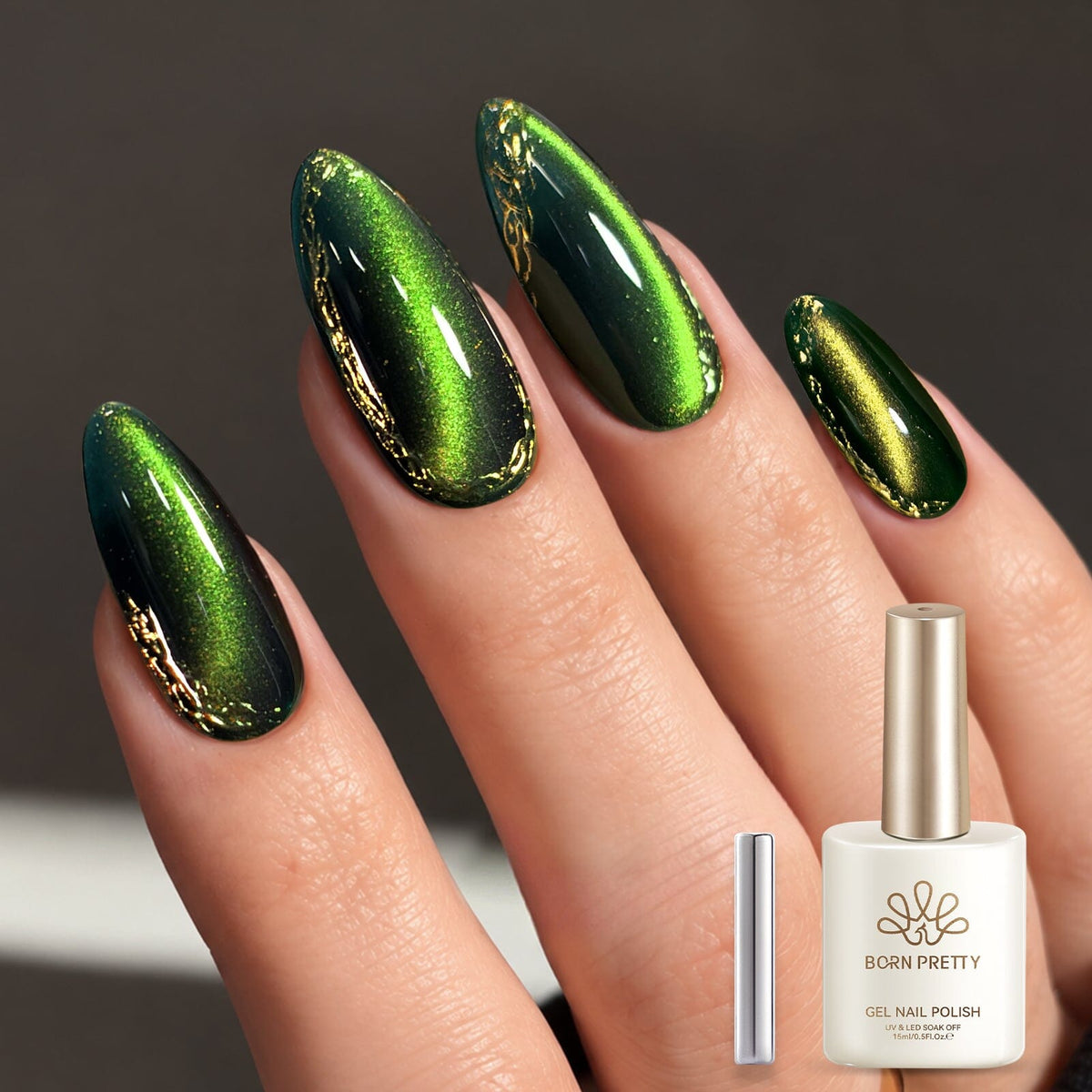 Colored Cat Magnetic Gel MY721 Endless Summer 15ml Gel Nail Polish BORN PRETTY 