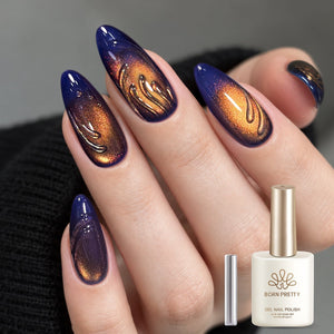 Colored Cat Magnetic Gel MY722 Night River 15ml Gel Nail Polish BORN PRETTY 