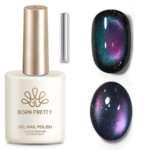 Colored Cat Magnetic Gel MY723 Mohe Nocturne 15ml Gel Nail Polish BORN PRETTY 