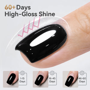 Strong Base Gel B01 & Glossy Top Coat B02 Set 16ml Base & Top Coat BORN PRETTY 