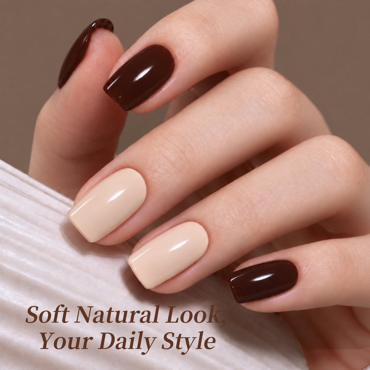 6 Colors Gel Set S80 Mocha Midnight 7ml Gel Nail Polish BORN PRETTY 