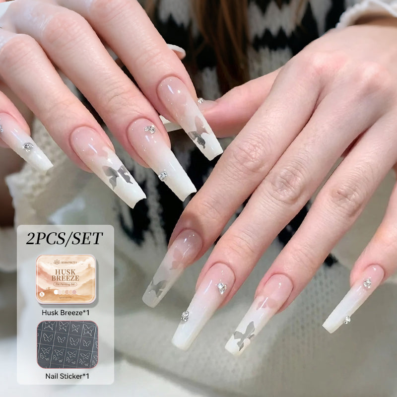 6 Colors Pat Painting Gel Set