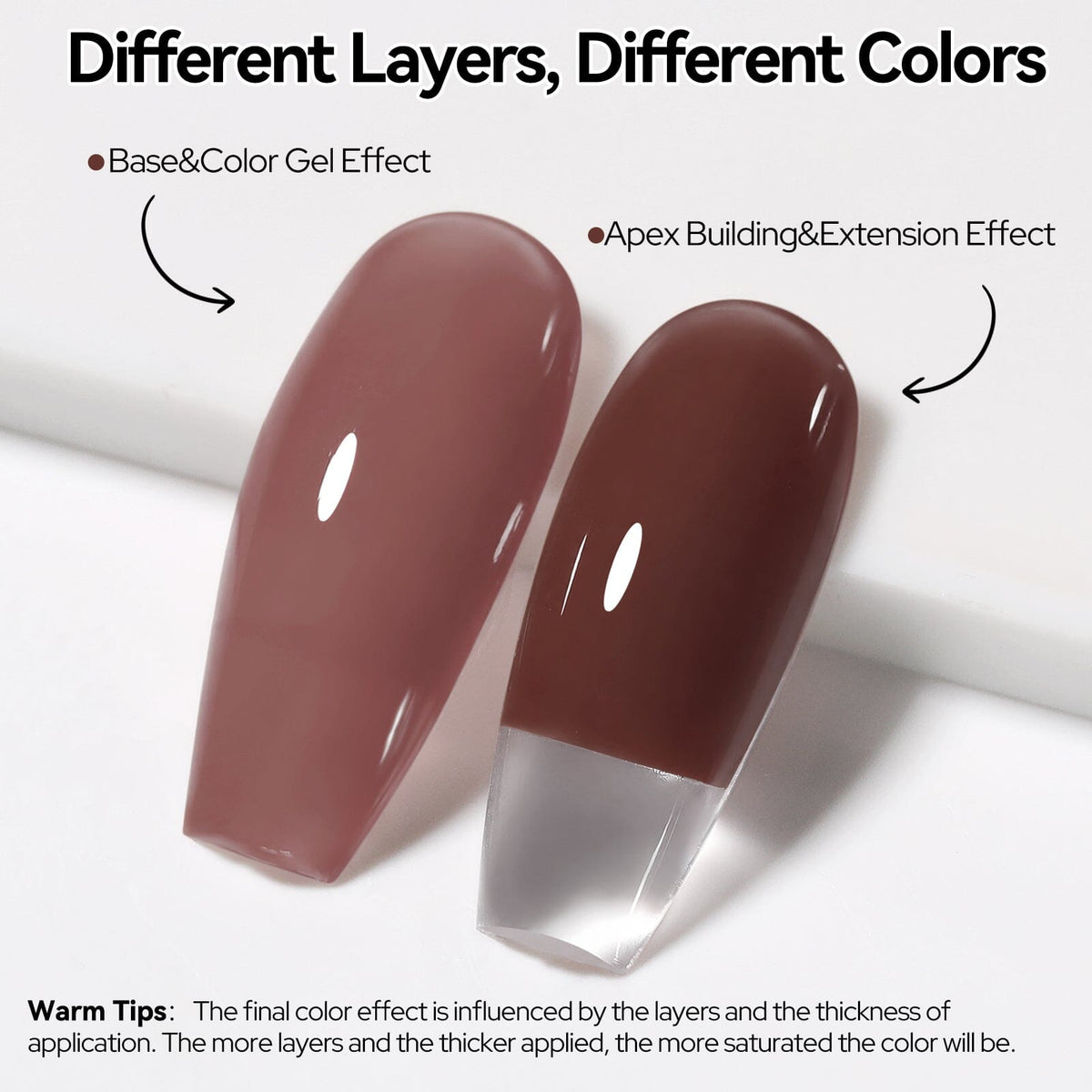 8 IN 1 Builder Gel B21 15ml Gel Nail Polish BORN PRETTY 