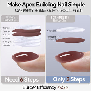 8 IN 1 Builder Gel B21 15ml Gel Nail Polish BORN PRETTY 
