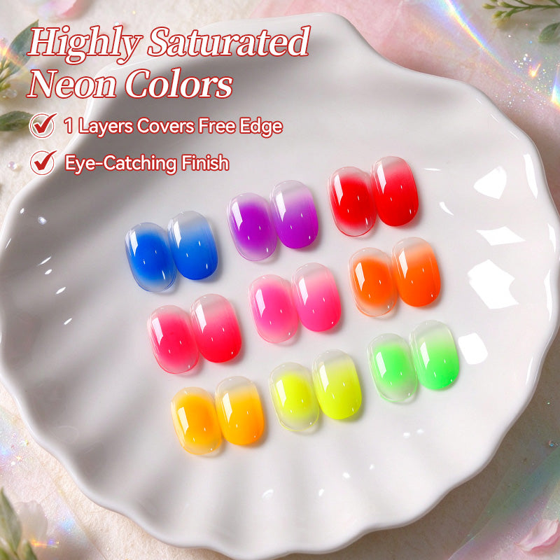 9 Colors Pat Painting Gel Prism Page Gel Nail Polish BORN PRETTY 