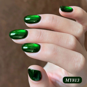 Colored Cat Magnetic Gel MY813 Bamboo Teal 15ml Gel Nail Polish BORN PRETTY 