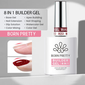 8 IN 1 Builder Gel B22 15ml Gel Nail Polish BORN PRETTY 