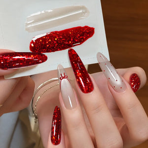 2pcs Set Glitter Gel SG38 & Cat Magnetic Gel MY03 10ml Gel Nail Polish BORN PRETTY 