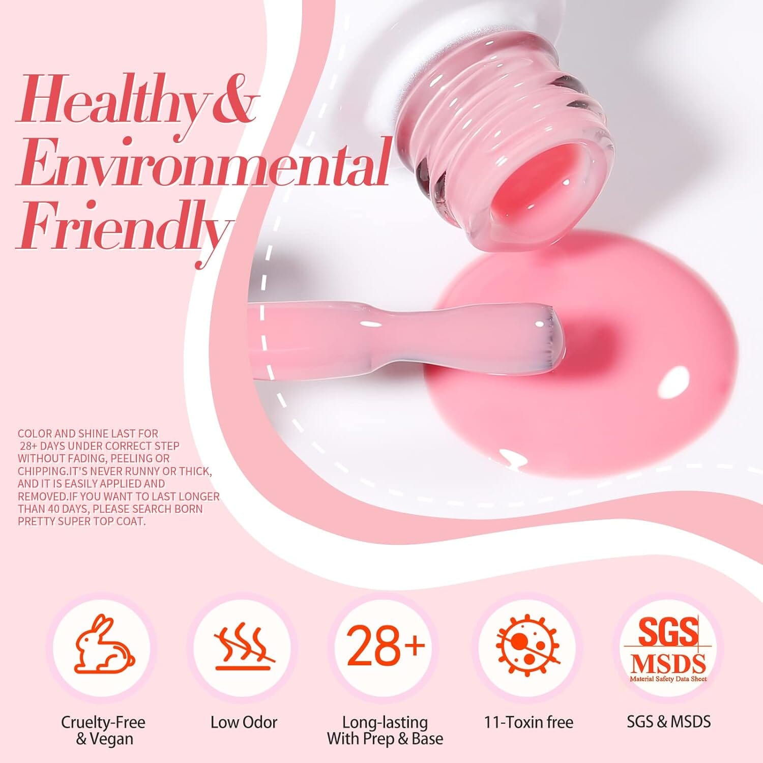 [US ONLY] All-In-One Starter Kit 15pcs Gel with 48W Nail Lamp Nail Tools Kits & Bundles BORN PRETTY 
