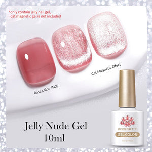 Super Shine Cat Magnetic Gel 10ml Gel Nail Polish BORN PRETTY JN09 