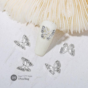 Butterfly Rhinestone Nail Decoration Nail Decoration BORN PRETTY 