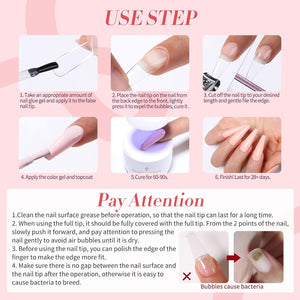 [US ONLY] All-In-One Starter Kit 15pcs Gel with 48W Nail Lamp Nail Tools Kits & Bundles BORN PRETTY 