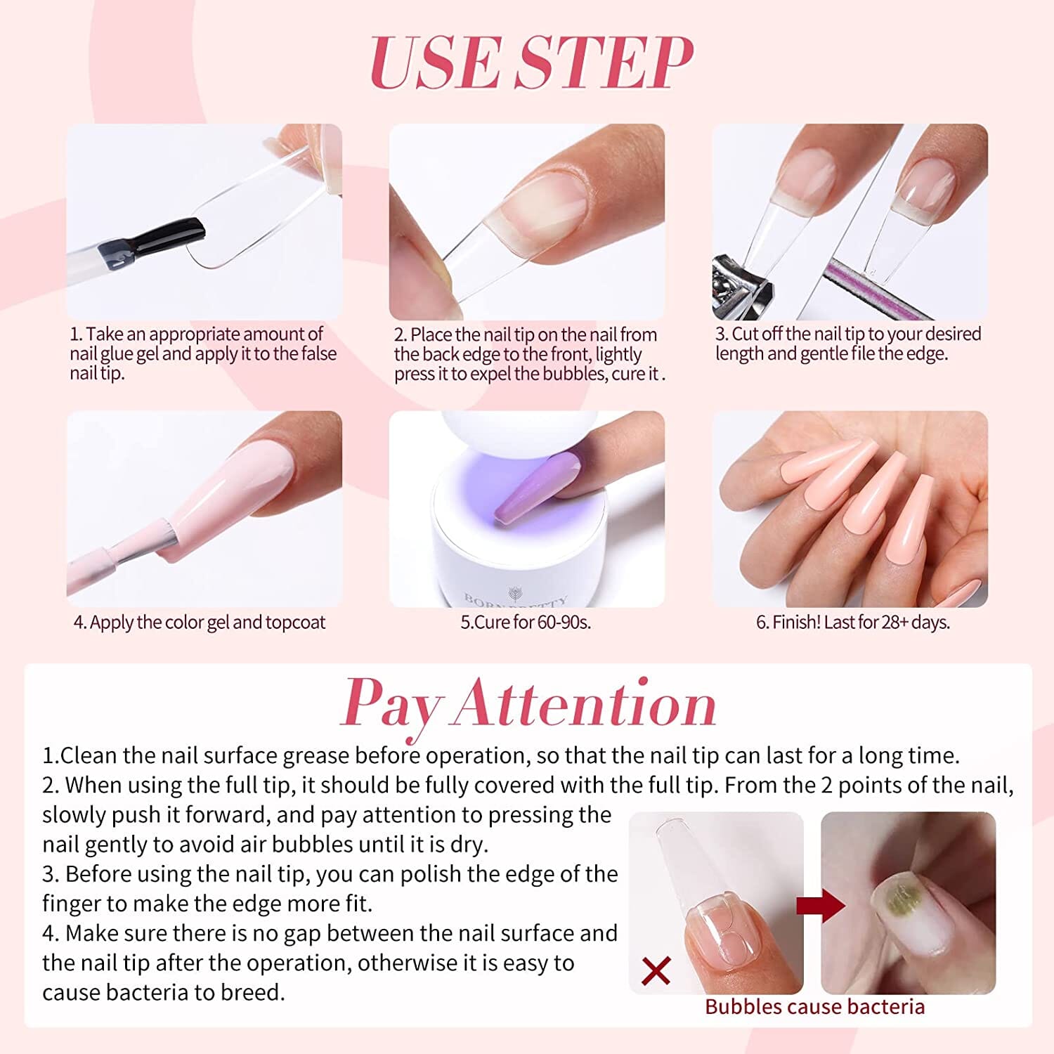 [US ONLY] All-In-One Starter Kit 48W Nail Lamp 12 Colors Gel Polish Set Kits & Bundles BORN PRETTY 