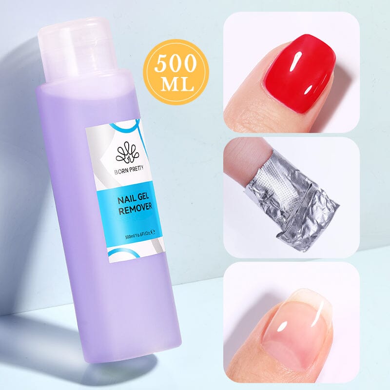 500ml Nail Cleaner Gel Remover Brush Cleaner Gel Nail Polish BORN PRETTY 