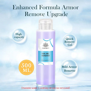 500ml Nail Cleaner Gel Remover Brush Cleaner Gel Nail Polish BORN PRETTY 