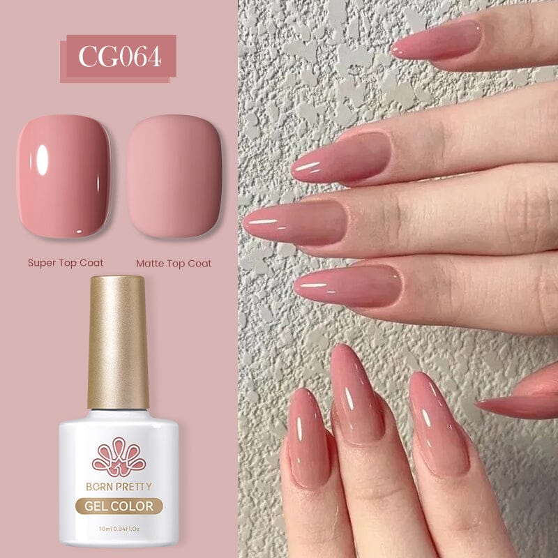 Nude Gel Polish CG064 10ml Gel Nail Polish BORN PRETTY 